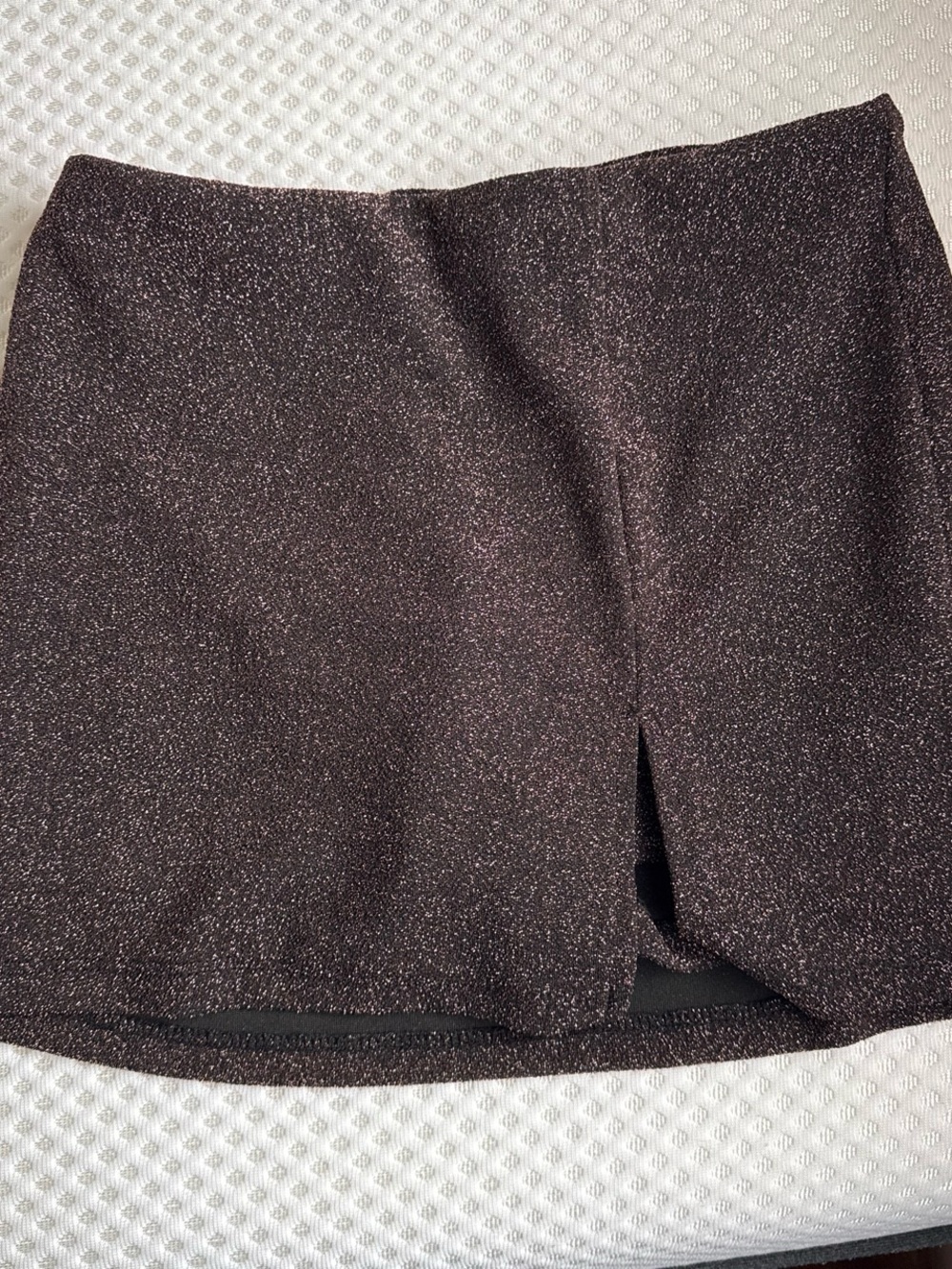 Urban Outfitters Black Sparkle Mini Skort